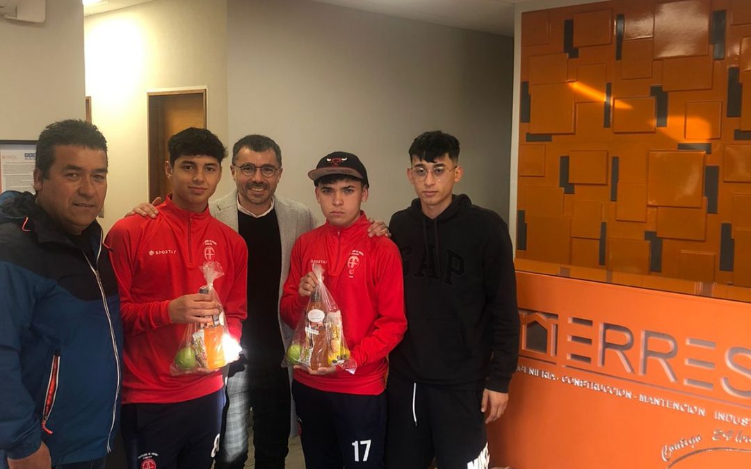 Apoyando a la Selección de Fútbol Sub 17 de Concón