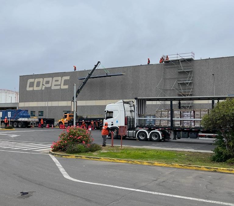 Contrato “Reemplazo de Techumbre Planta Lubricantes COPEC”s