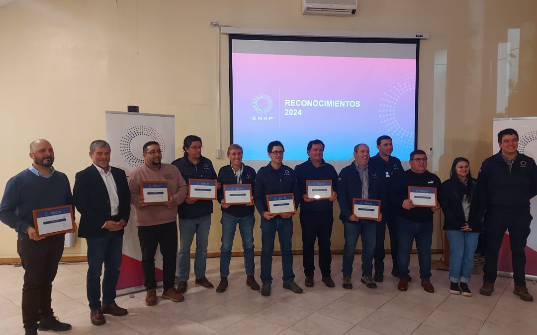 Reconocimiento ENAP a Contrato Mantención Mayor Tanques TMQ
