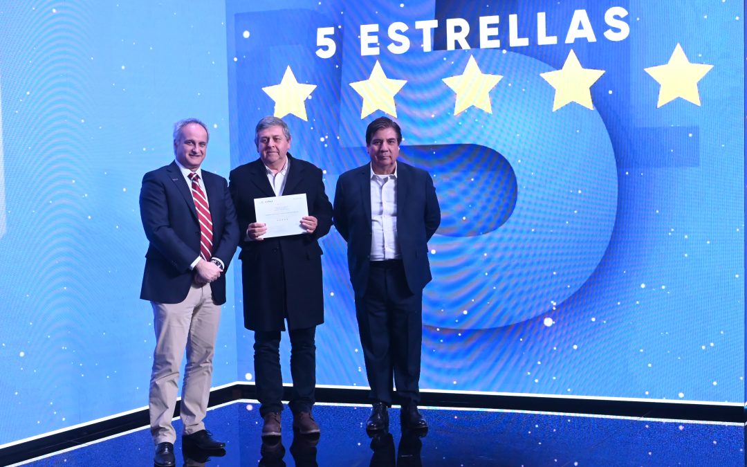 ERRES reconocida con 5 estrellas en el Cuadro de Honor 2025